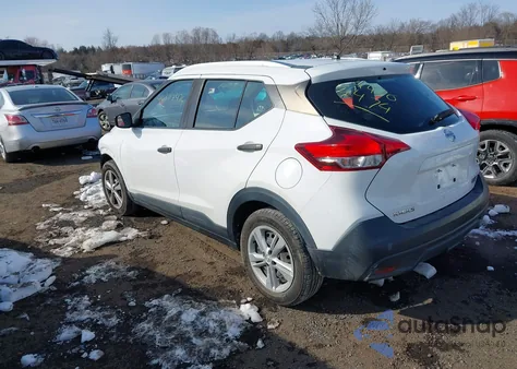 2019 Nissan Kicks S из США, поврежденный, VIN 3N1CP5CU9KL504947